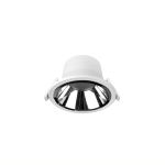 Noxion Downlight LED Apollo 9W 1100lm 60D - 840 Bianco Freddo | 145mm - Ritaglio 120mm - Alu Riflettore - UGR <19