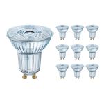 Confezione Multipack 10x Ledvance Performance Faretti LED Riflettore GU10 PAR16 4.5W 350lm 36D - 940 Bianco Freddo | Miglior resa cromatica - Dimmerabile - Sostitutiva 50W