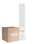 Confezione Multipack 10x Noxion Lucent PL-S LED  4.3W - 827 Bianco Molto Caldo | 4-Pin - Sostitutiva 9W