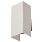 D'Lite Luce Da Parete Aurora Aluminium Bianca Up & Down 6.5W 500lm - 830-840 CCT | IP54