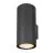 SLV Enola Up/Down Luce Da Parete Aluminium Grigio Il Giro 55W 6000lm - 930-940 CCT | Esterni - IP65 - Miglior Resa Cromatica
