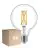 Confezione Multipack 6x Philips MASTER Value LED Globe E27 93mm Filamento Chiara 5.9W 806lm - 922-927 Bianco Molto Caldo | Miglior Resa Cromatica - Dimmerabile - Sostitutiva 60W