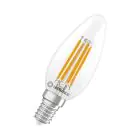 Ledvance Classic LED E14 Candela Filamento Chiara 3.4W 470lm - 827 Bianco Molto Caldo | Dimmerabile - Sostitutiva 40W