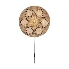 Good&Mojo Luce Da Parete Andros Natural/Bianca | Adatto per 1x E27 