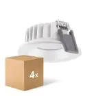 Confezione Multipack 4x Ledvance LED  SPOT AIR FIX Aluminium  6W 570lm 36D - 940 Bianco Freddo | Ritaglio 68mm - IP65 - Miglior Resa Cromatica -  Dimmerabile