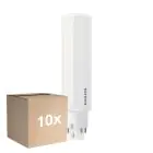 Confezione Multipack 10x Philips CorePro PL-C LED 5.5W 660lm - 840 Bianco Freddo | 4-Pin - Sostitutiva 13W