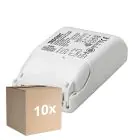 Confezione Multipack 10x Tridonic LED Driver LCA 21W 300-500mA flexC PH-C SR ADV Dimmerabile