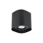 Eglo Soffitto Faretti Arenzano Acciaio Nero 4.7W 345lm - 830 Luce Calda -  | Dimmerabile - Adatto per GU10